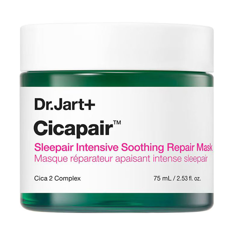 Заспокійлива нічна маска для обличчя Dr. Jart+ Cicapair Sleepair Intensive Soothing Repair Mask, 75 мл