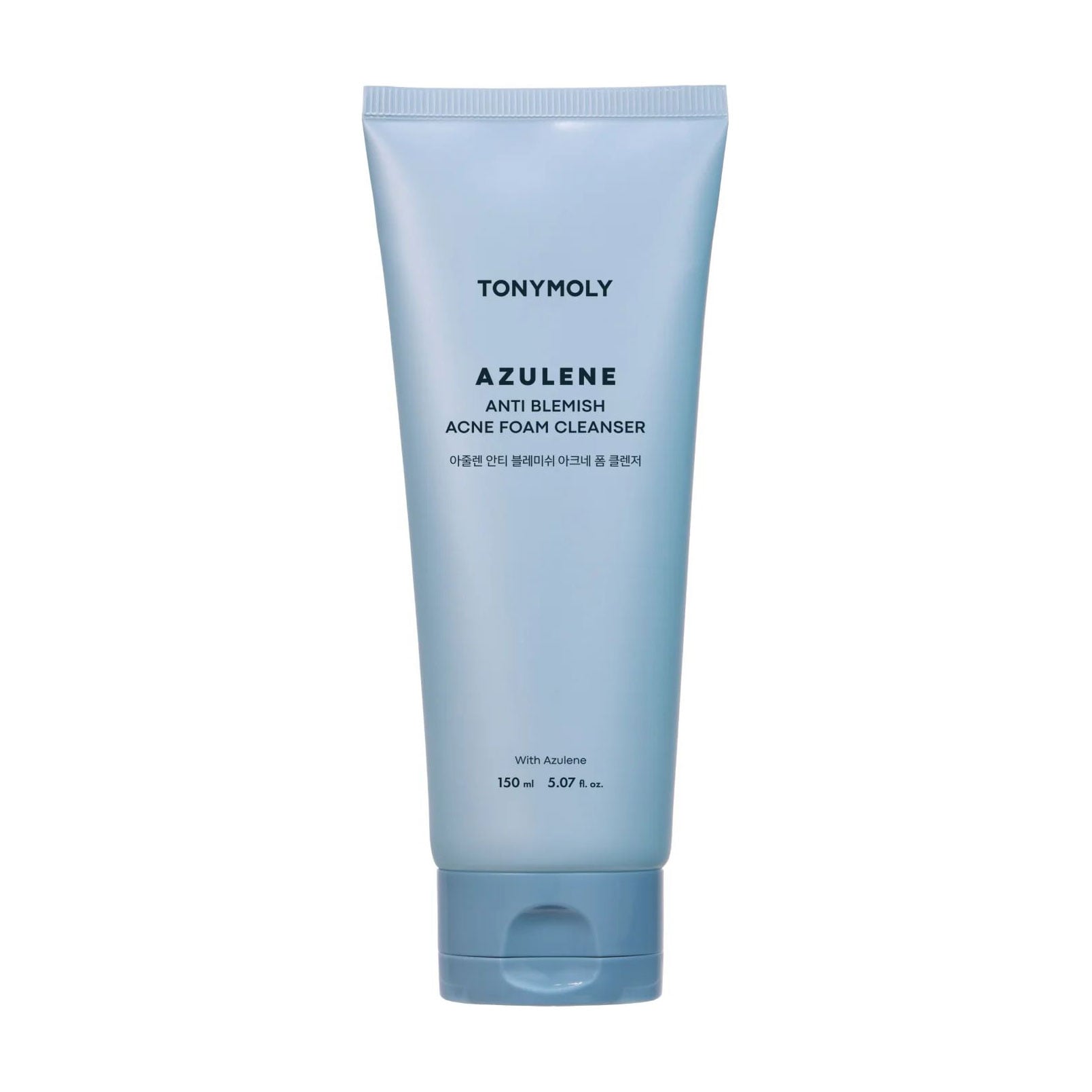 Заспокійлива пінка для вмивання Tony Moly Azulene Anti Blemish Acne Foam Cleanser проти висипань, з азуленом, 150 мл