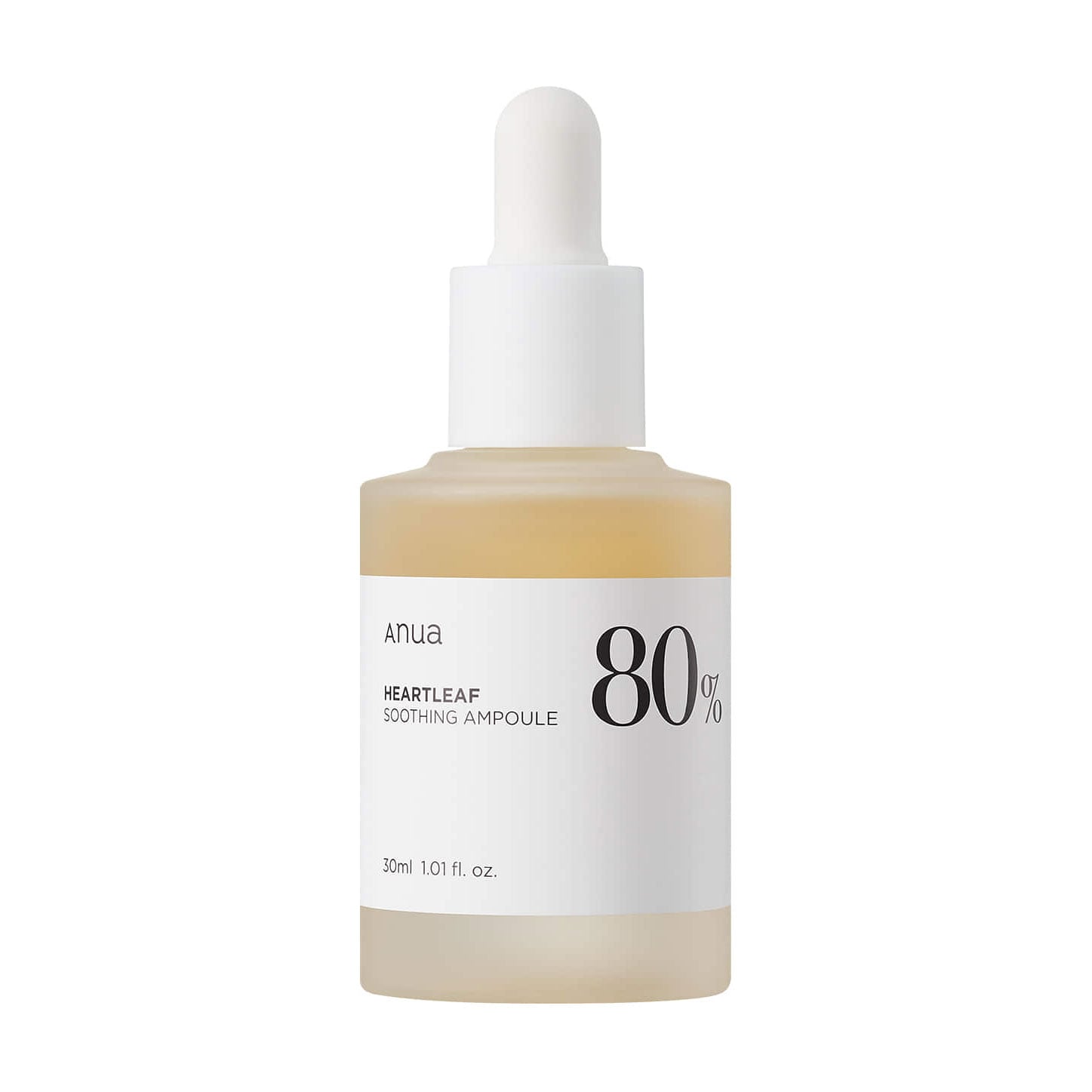 Заспокійлива сироватка для обличчя Anua Heartleaf 80% Soothing Ampoule, 30 мл