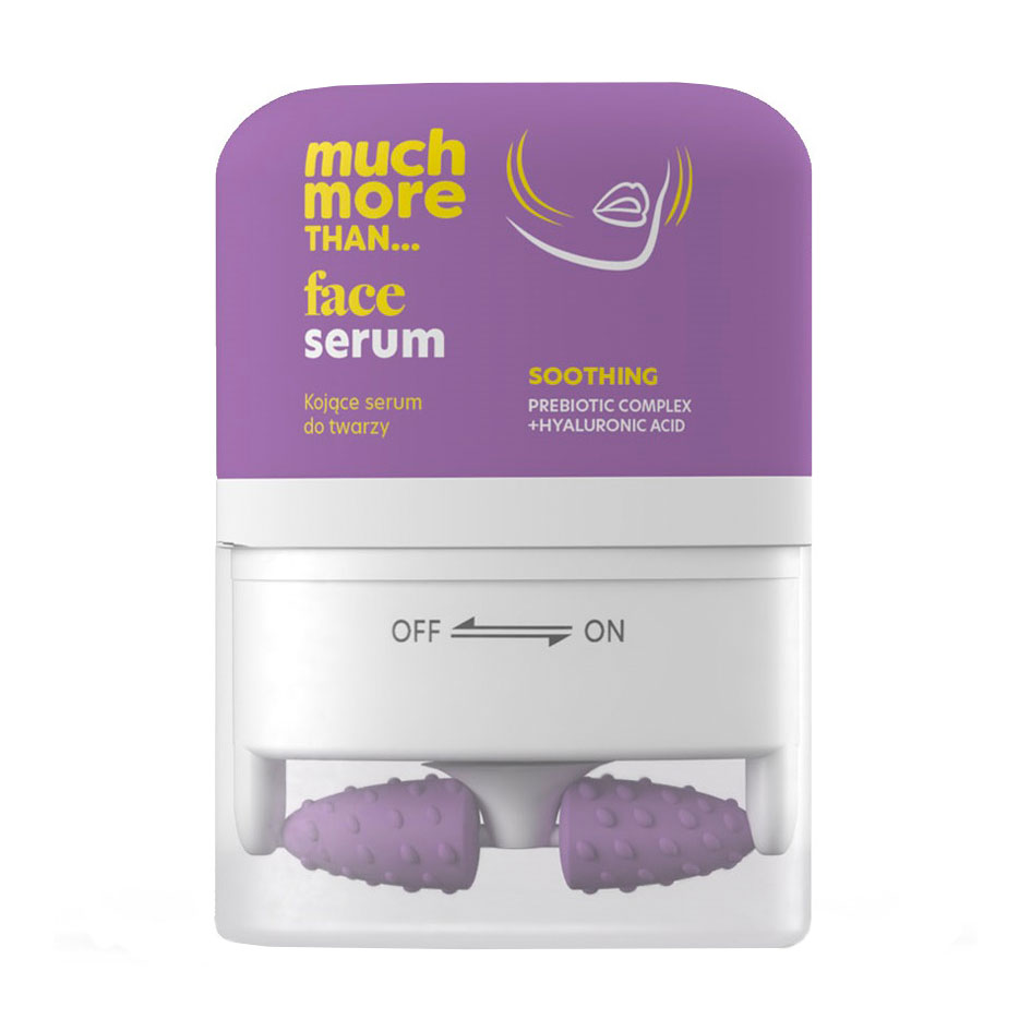 Заспокійлива сироватка для обличчя HiSkin Much More Than Face Serum з масажером, 40 мл
