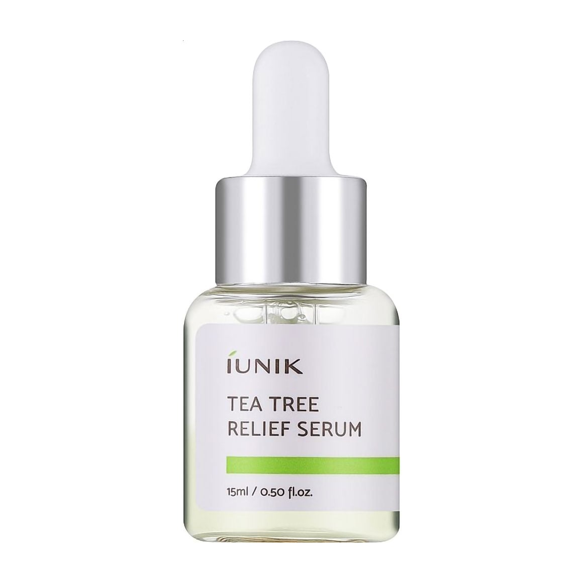 Заспокійлива сироватка для обличчя IUNIK Tea Tree Relief Serum з чайним деревом, 15 мл