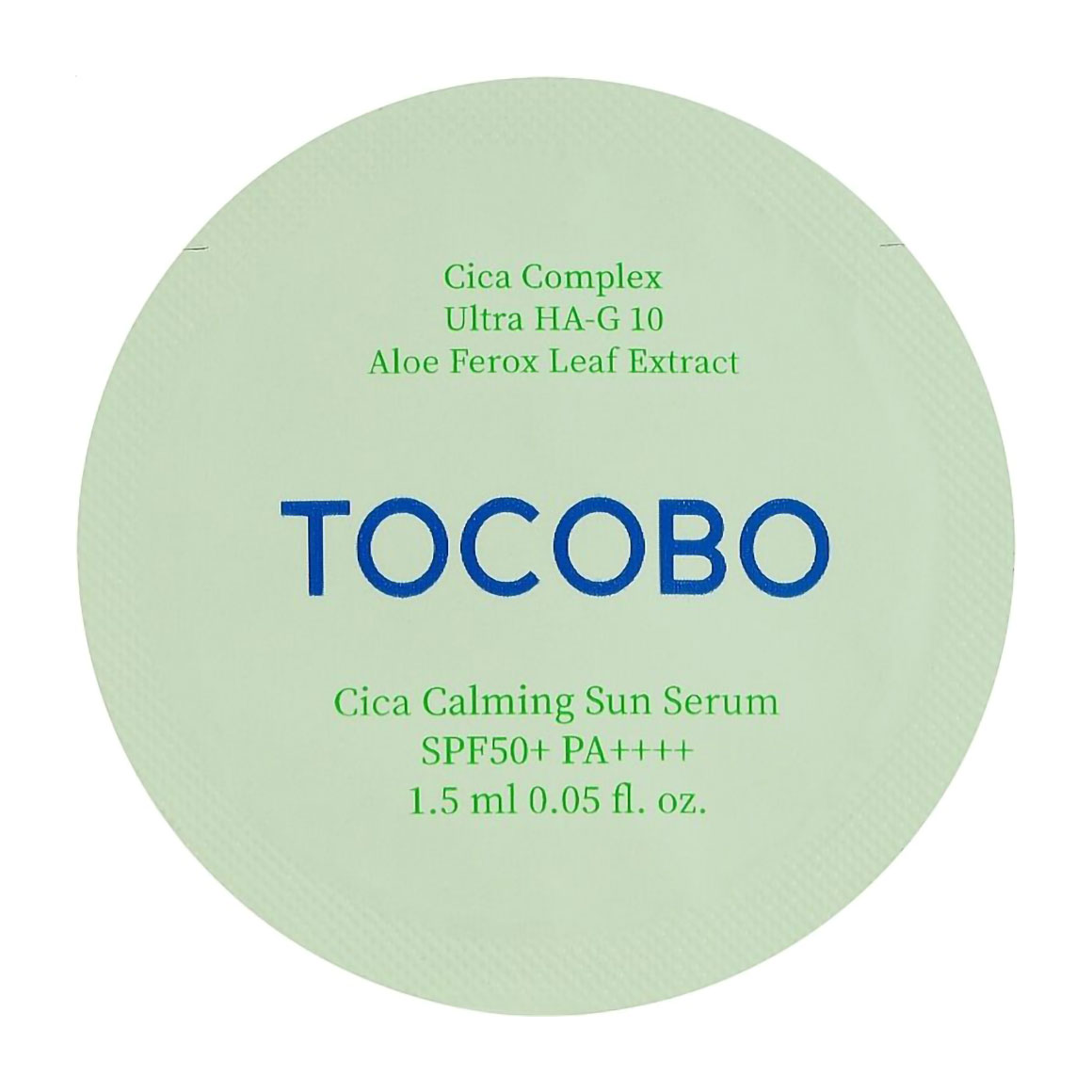 Заспокійлива сироватка для обличчя Tocobo Cica Calming Serum, 1.5 мл (пробник)