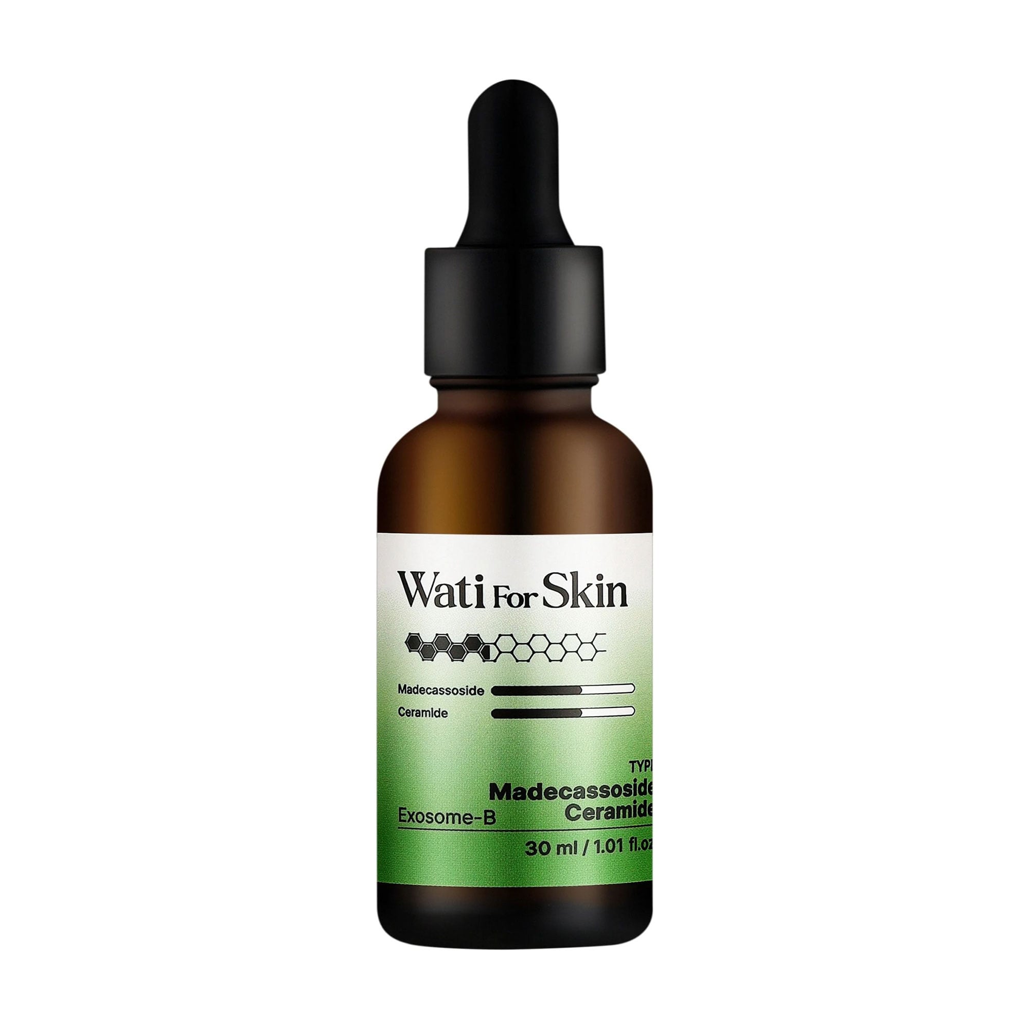 Заспокійлива сироватка для обличчя Wati For Skin Madecassoside Ceramide Exosome-B Ampoule, 30 мл