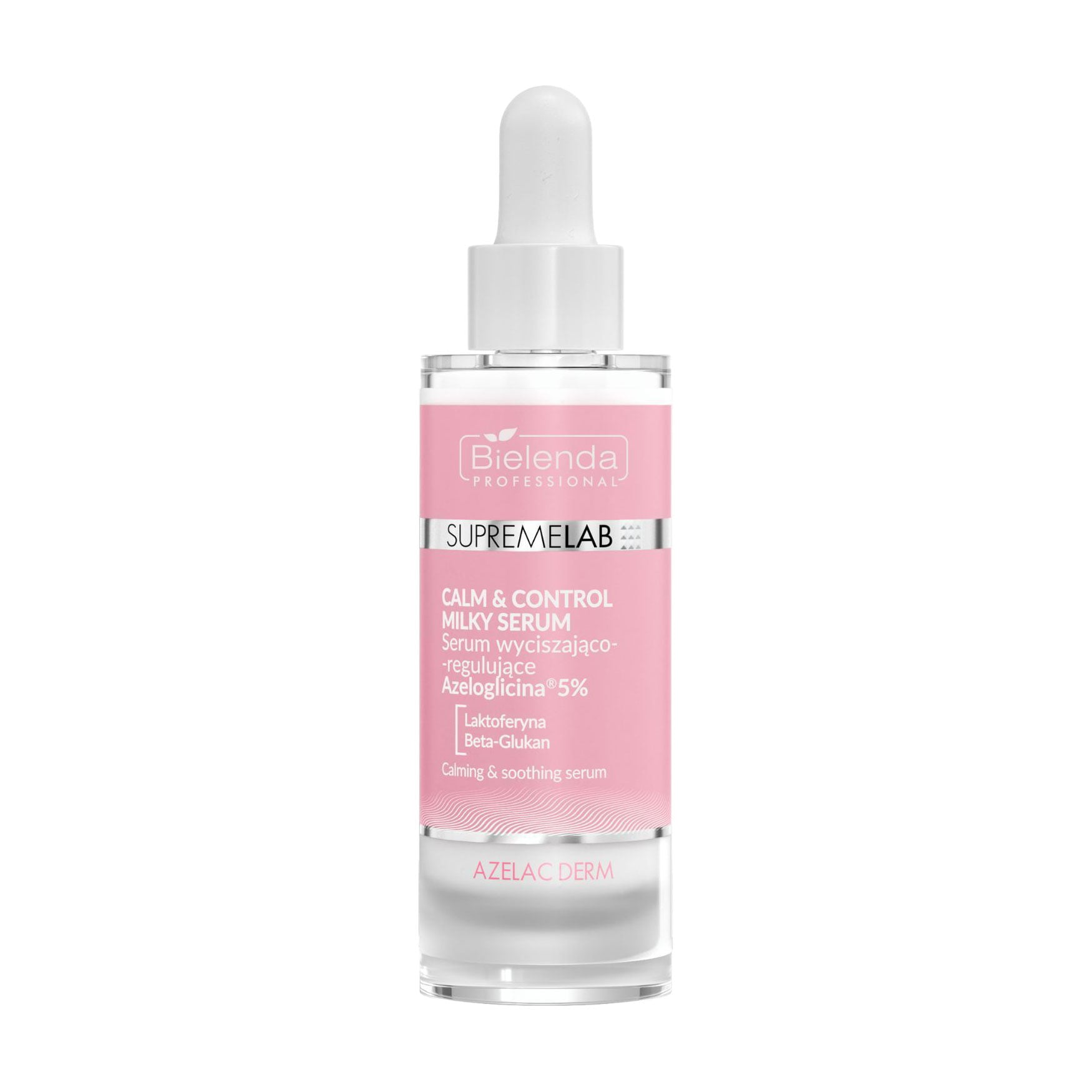 Заспокійлива та регулювальна сироватка для обличчя Bielenda Professional Supremelab Azelac Derm Calm &amp; Control Calming &amp; Soothing Serum, 30 мл
