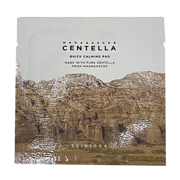 Заспокійливі пади для обличчя Skin1004 Madagascar Centella Quick Calming Pad з центелою, 2 шт