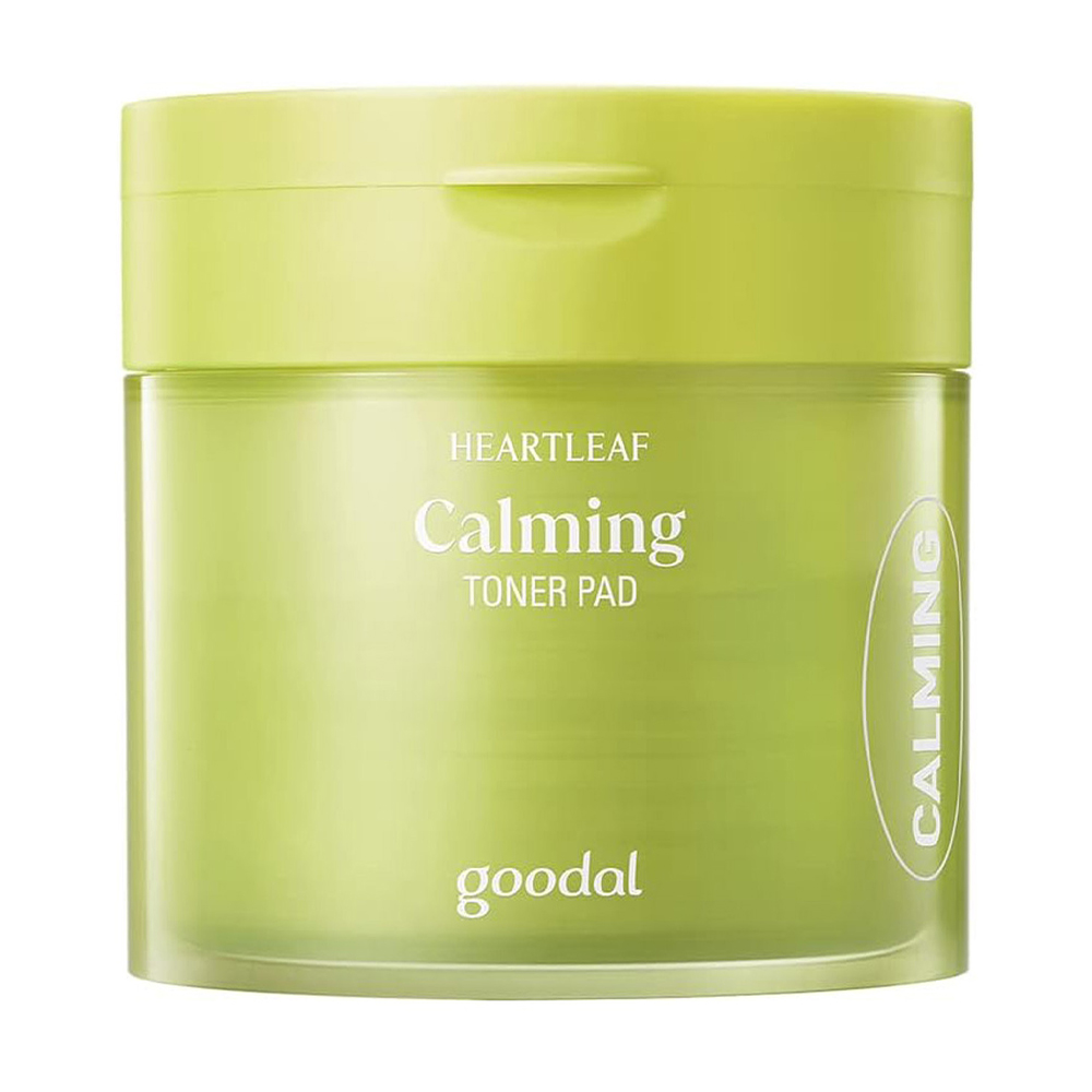 Заспокійливі тонер-пади для обличчя Goodal Heart Leaf Calming Toner Pad, 70 шт