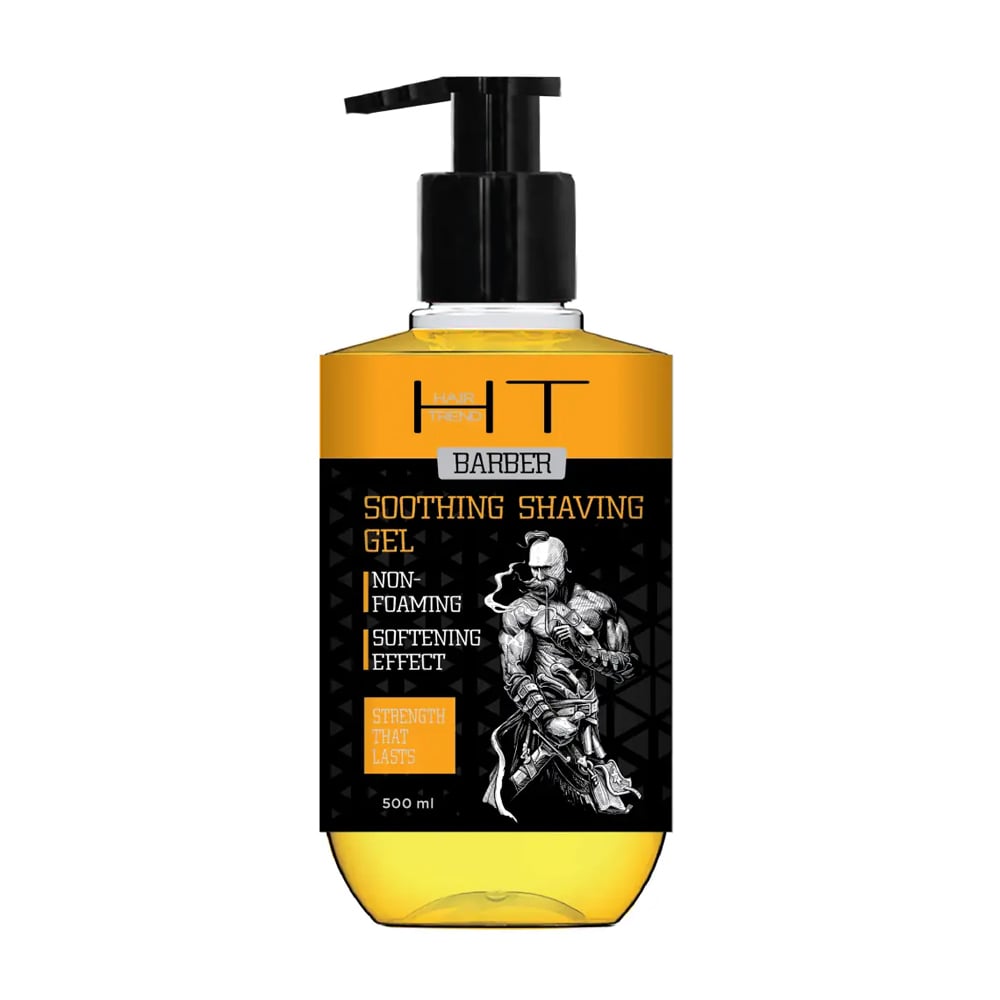 Заспокійливий гель для гоління Hair Trend Barber Soothing Shaving Gel, 500 мл
