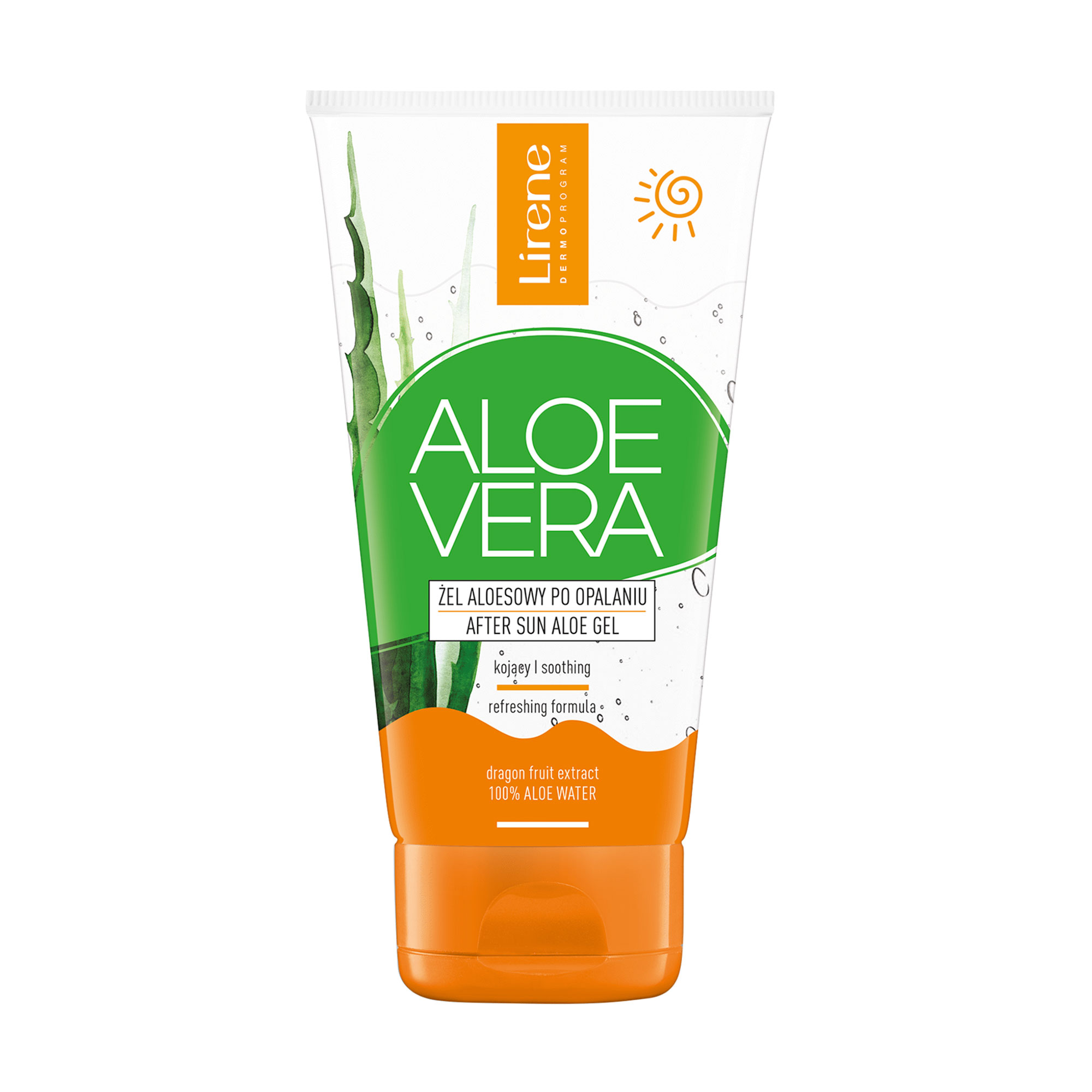 Заспокійливий гель після засмаги Lirene After Sun Aloe Gel з алое, 150 мл