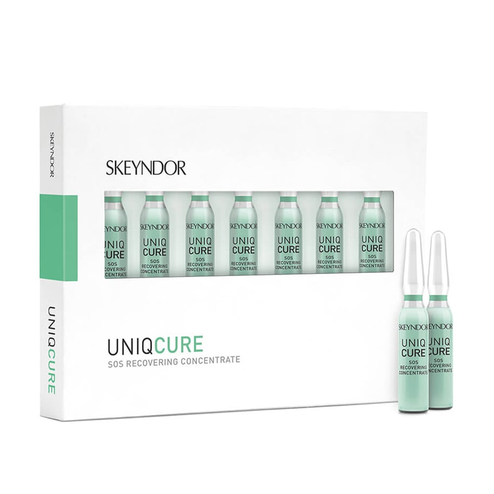 Заспокійливий концентрат для обличчя Skeyndor Uniqcure SOS Recovering Concentrate, 7*2 мл