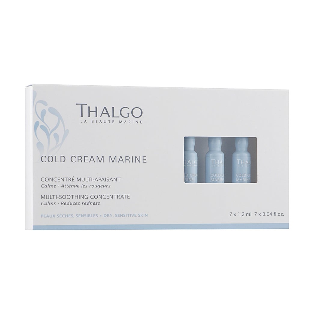 Заспокійливий концентрат для обличчя Thalgo Cold Cream Marine Multi Soothing Concentrate, для сухої шкіри, 7*1.2 мл