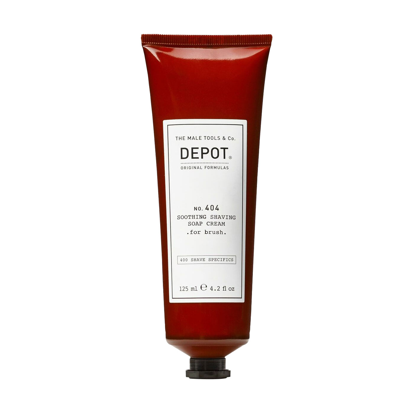 Заспокійливий крем для гоління Depot 404 Soothing Shaving Soap Cream, 125 мл