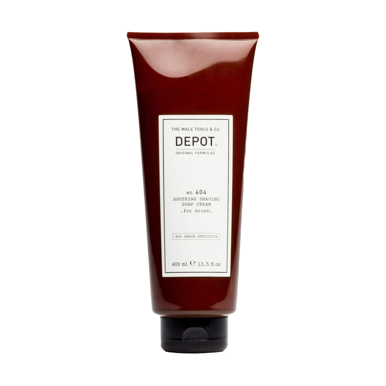 Заспокійливий крем для гоління Depot 404 Soothing Shaving Soap Cream, 400 мл