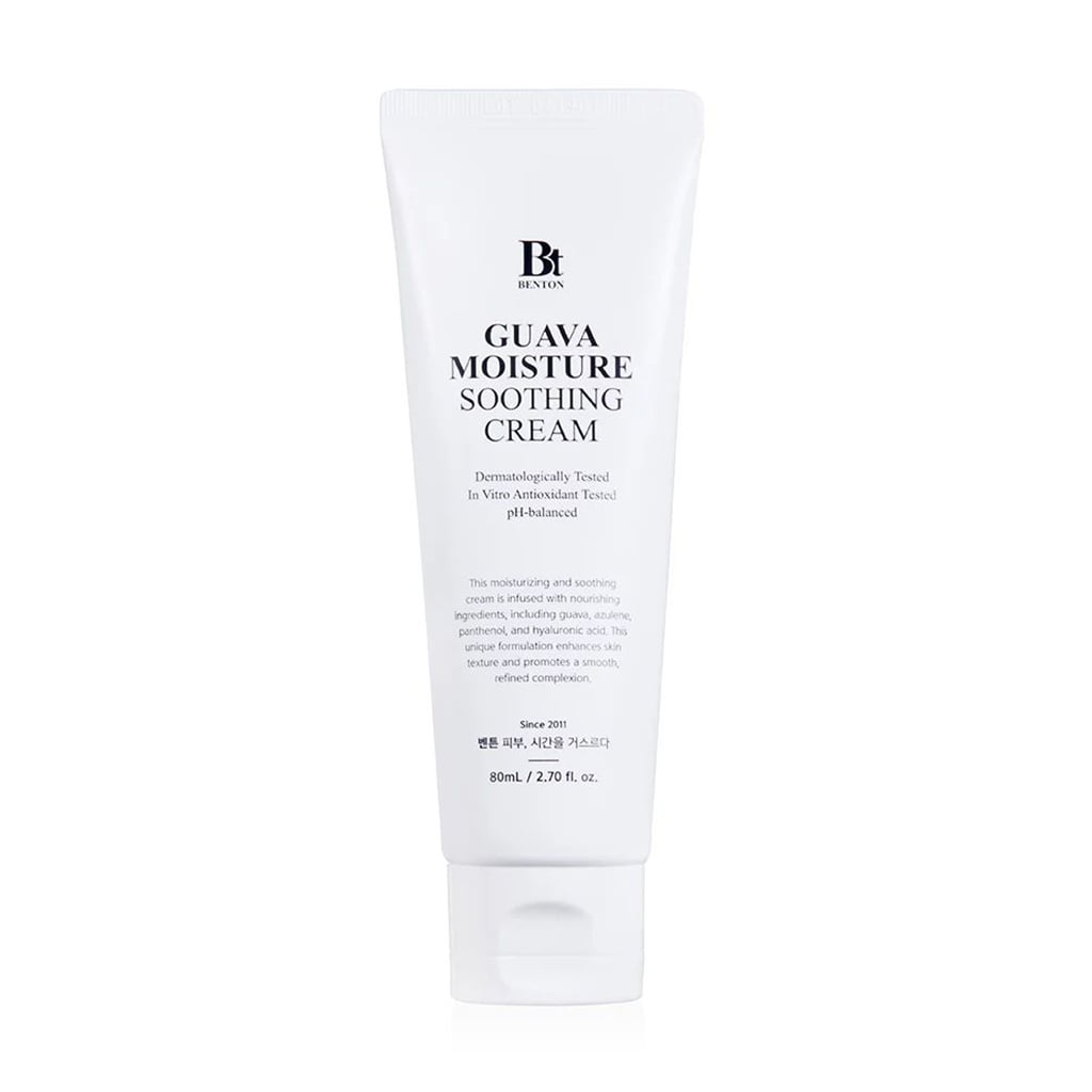 Заспокійливий крем для обличчя Benton Guava Moisture Soothing Cream з гуавою та азуленом, 80 мл