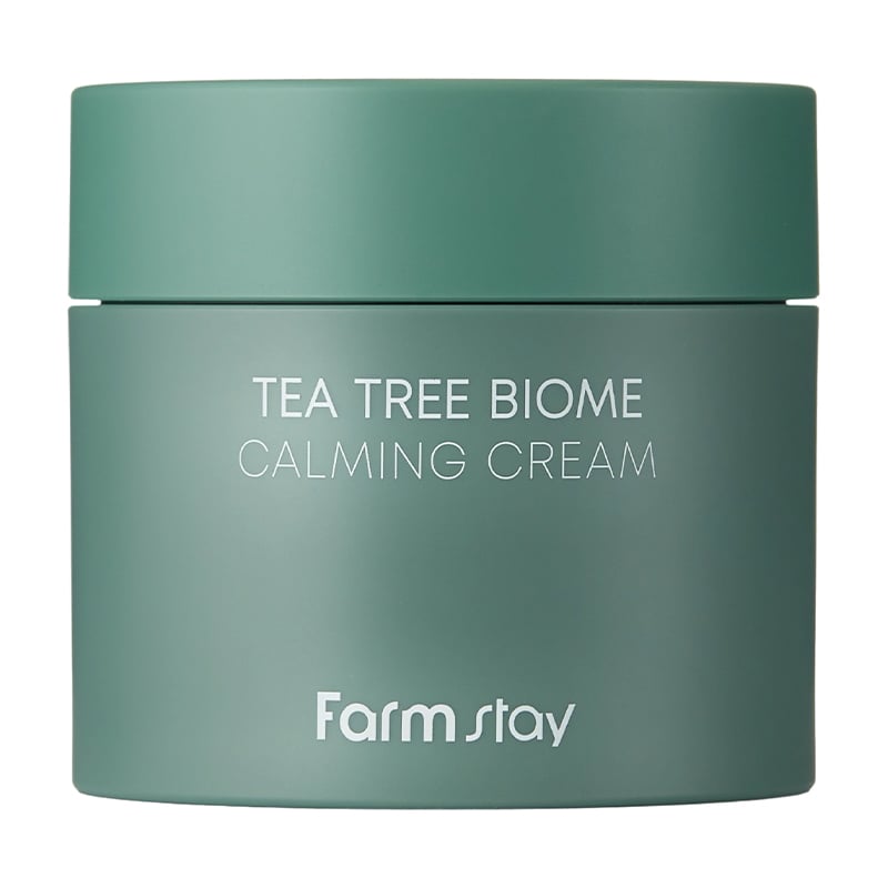 Заспокійливий крем для обличчя FarmStay Tea Tree Biome Calming Cream з екстрактом чайного дерева, 80 мл