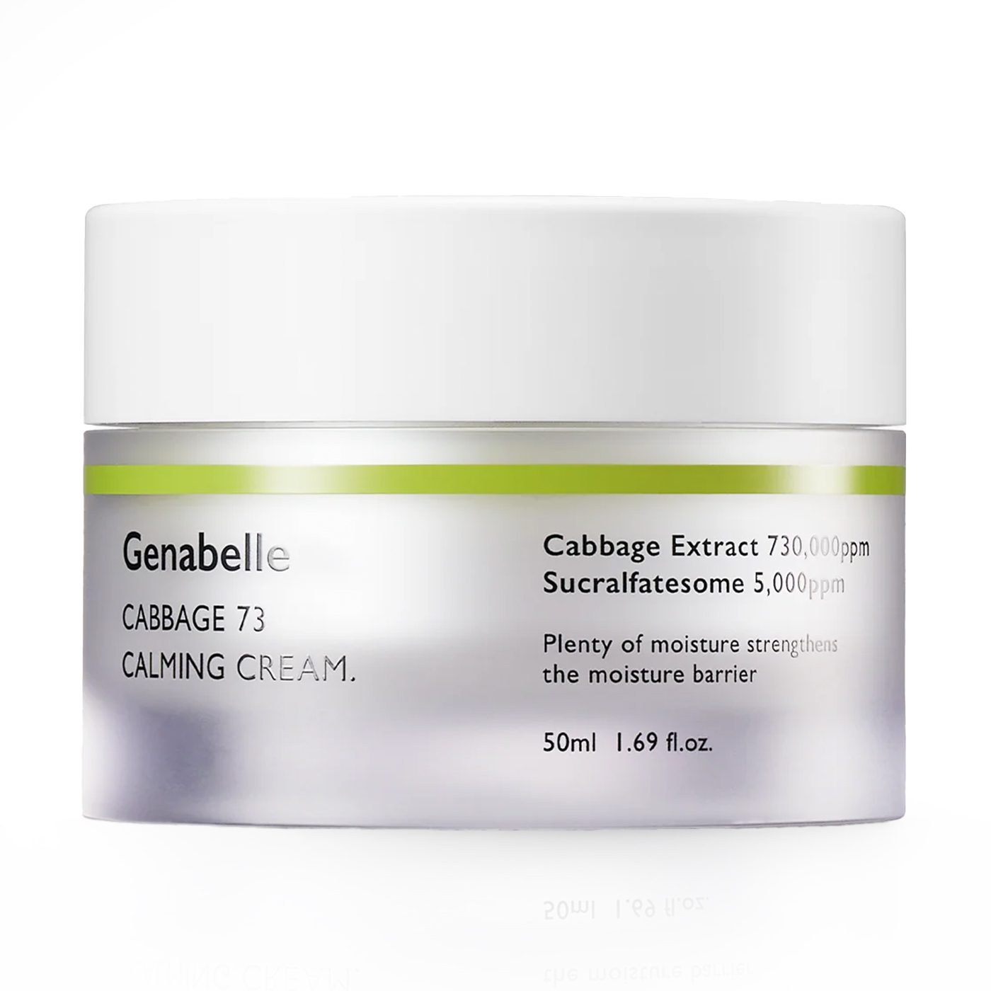 Заспокійливий крем для обличчя Genabelle Cabbage 73 Calming Cream, 50 мл