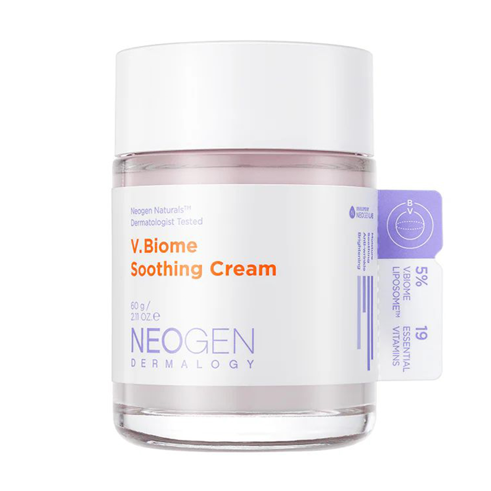 Заспокійливий крем для обличчя Neogen Dermalogy V.Biome Soothing Cream, 60 г