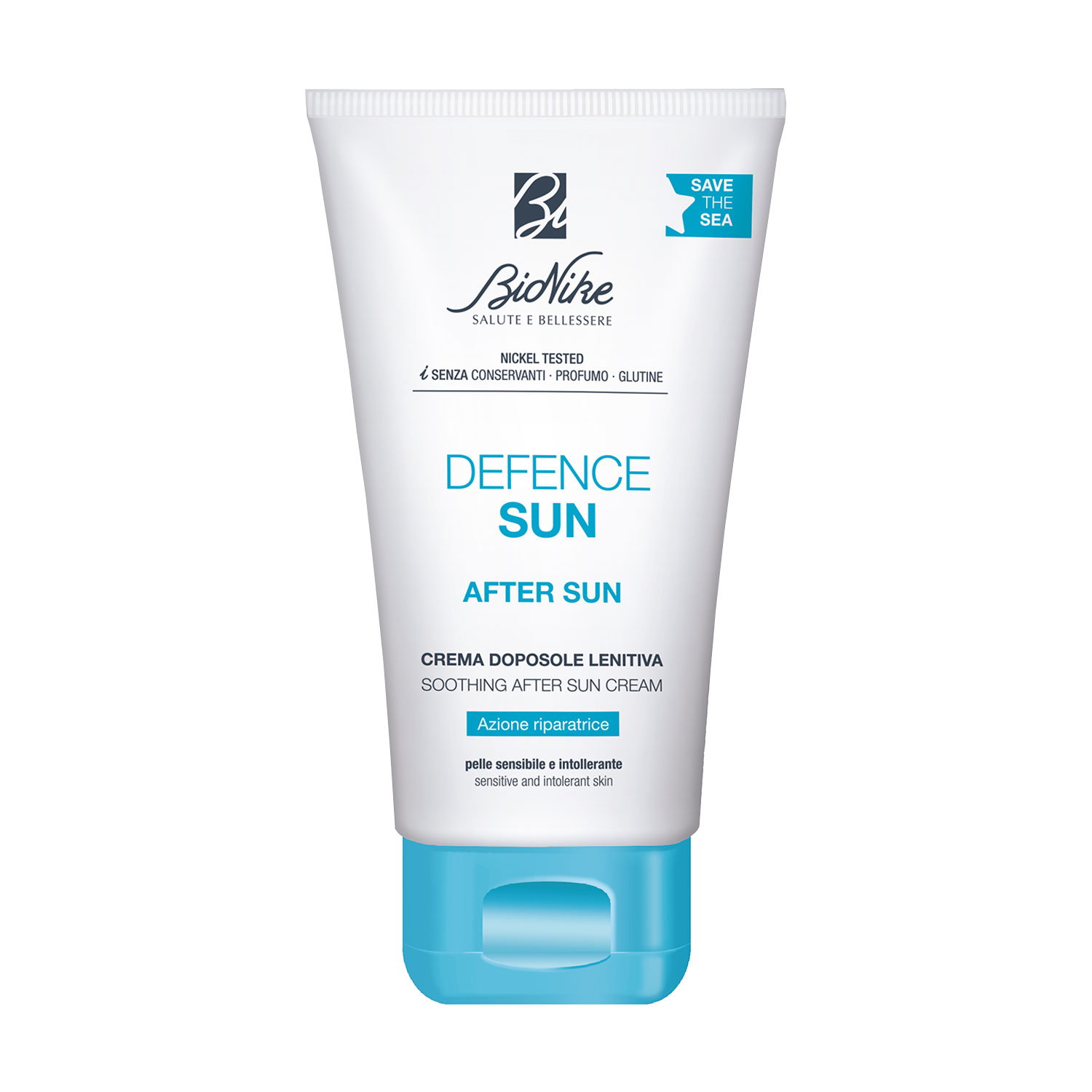 Заспокійливий крем для обличчя та тіла BioNike Defence Sun Soothing After Sun Cream після засмаги, 75 мл