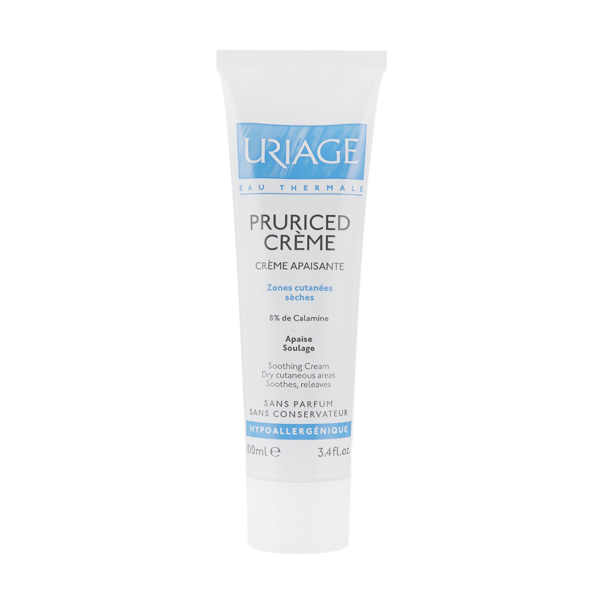 Заспокійливий крем для обличчя та тіла Uriage Pruriced Cream, 100 мл