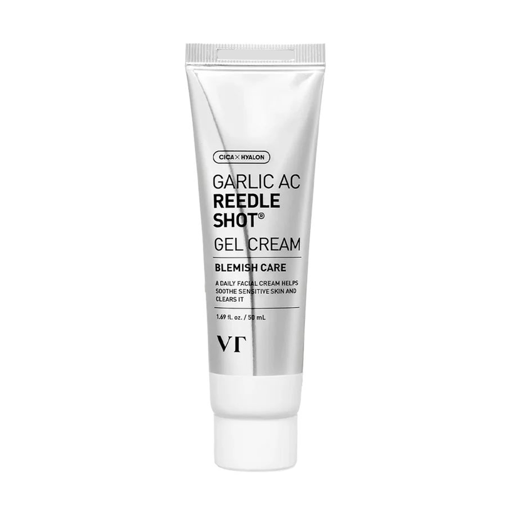 Заспокійливий крем для обличчя VT Cosmetics Garlic AC Reedle Shot Gel Cream, 50 мл