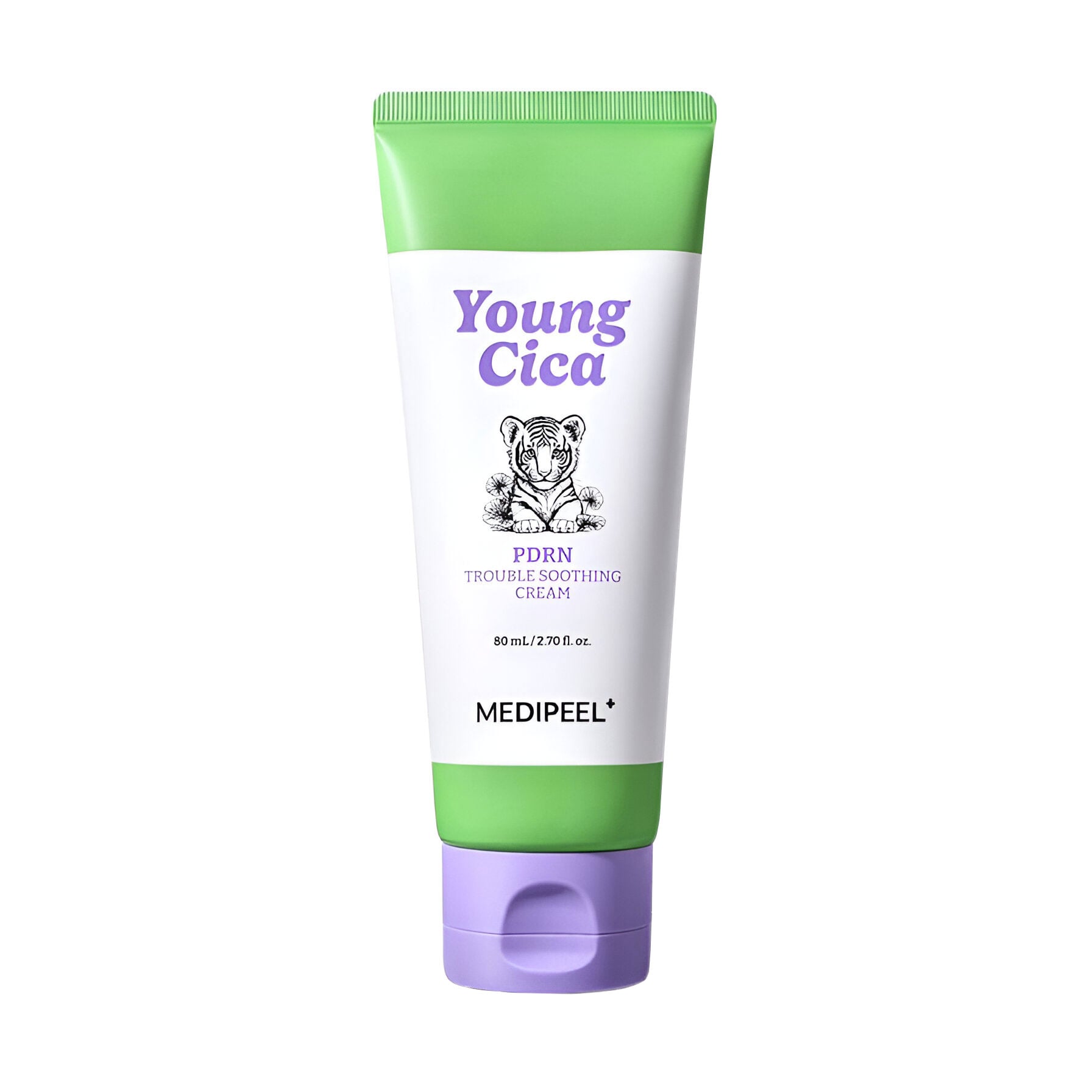 Заспокійливий крем Medi-Peel Young Cica PDRN Trouble Soothing Cream з PDRN та центелою, 80 мл