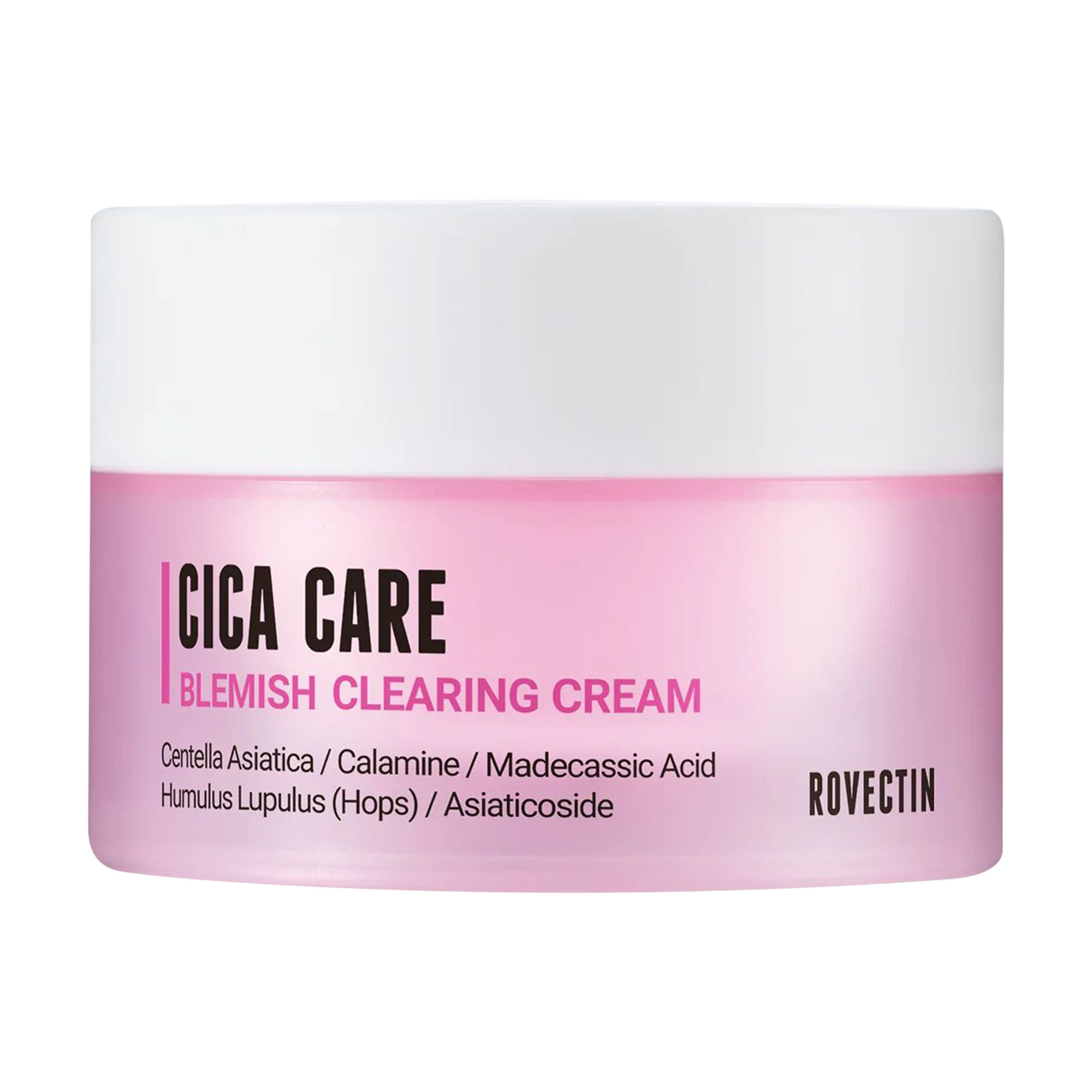 Заспокійливий крем Rovectin Cica Care Blemish Clearing Cream для проблемної шкіри обличчя, з центелою, 50 мл