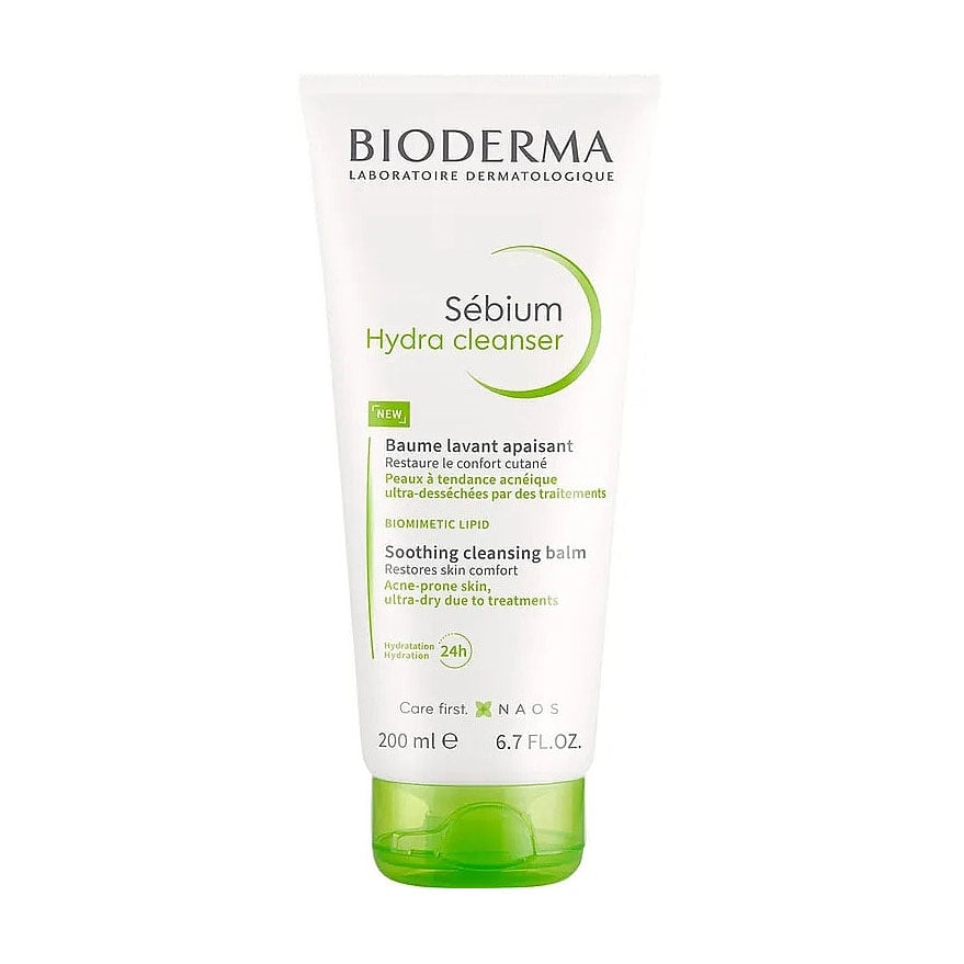 Заспокійливий очищувальний бальзам для обличчя Bioderma Sebium Hydra Cleanser Soothing Cleansing Balm, 200 мл
