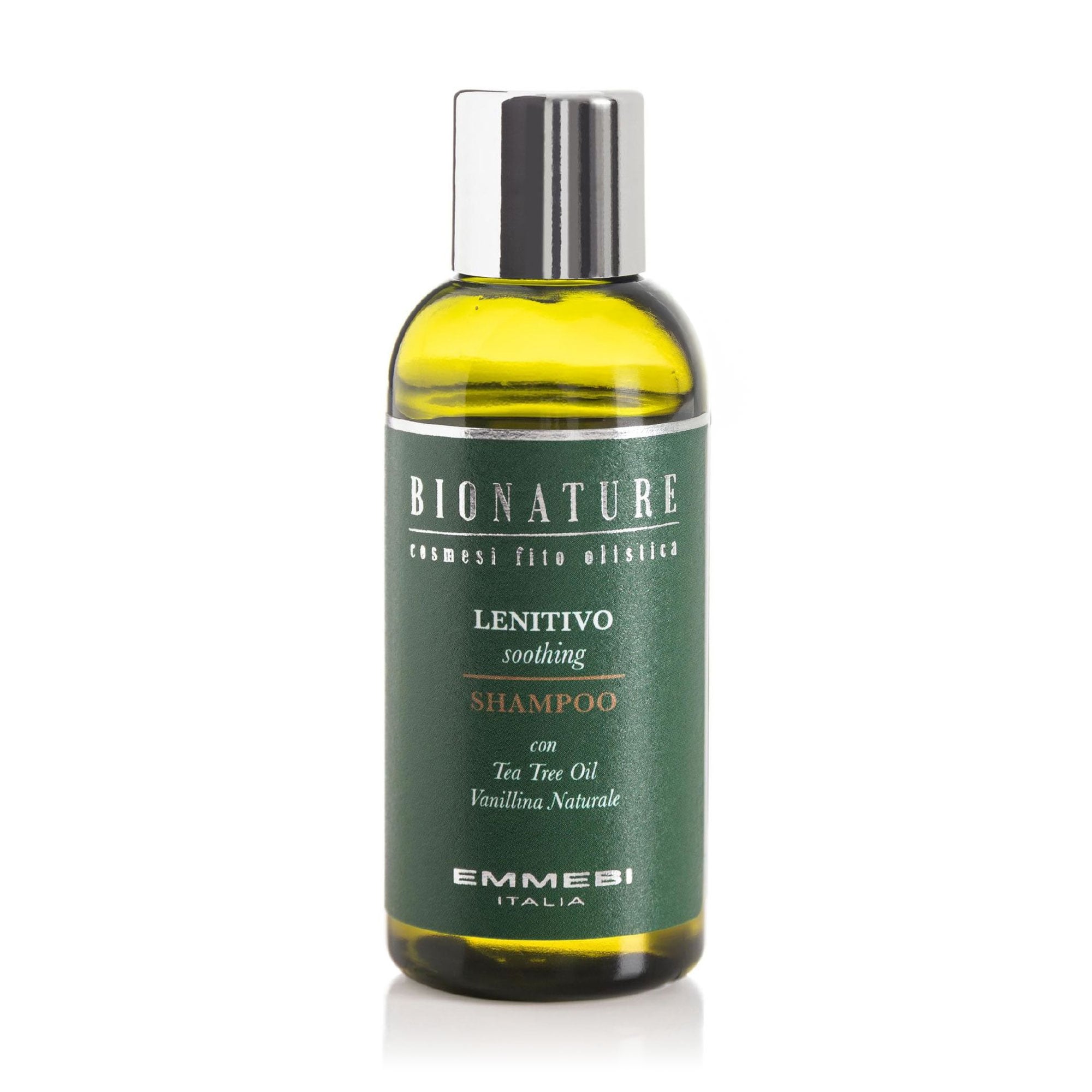 Заспокійливий шампунь для волосся Emmebi Italia BioNature Mineral Treatment Soothing Shampoo, 50 мл