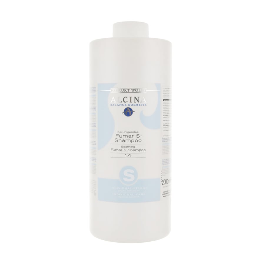 Заспокійливий шампунь проти лупи Alcina Soothing Fumar-S 1.4 Shampoo, 2 л