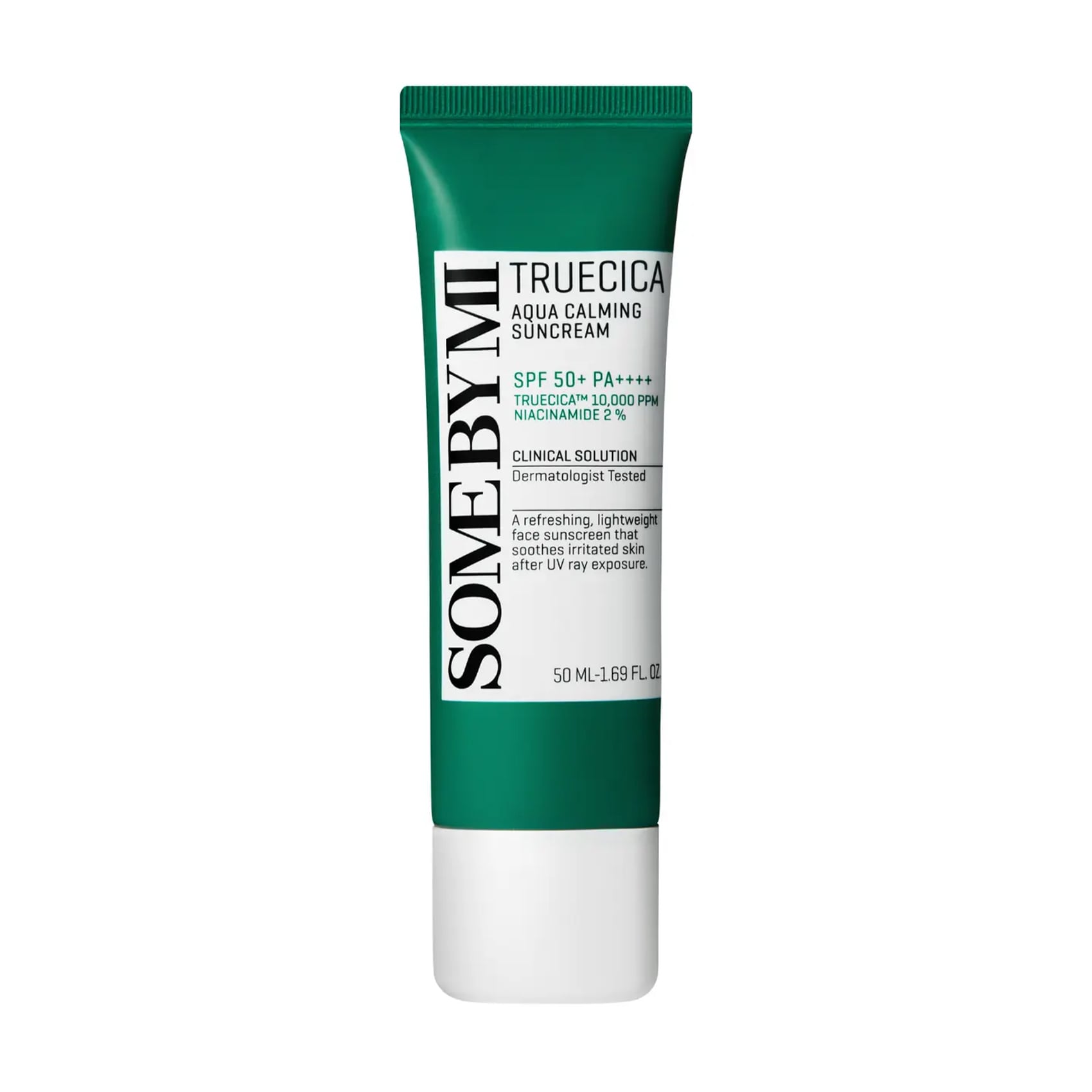 Заспокійливий сонцезахисний крем для обличчя Some By Mi Truecica Aqua Calming Suncream, SPF 50+ PA++++, 50 мл