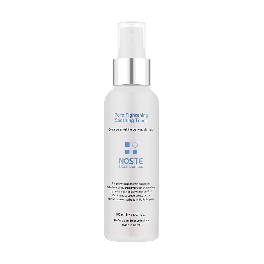 Заспокійливий тонер Noste Pore Tightening Soothing Toner для проблемної шкіри обличчя, 150 мл