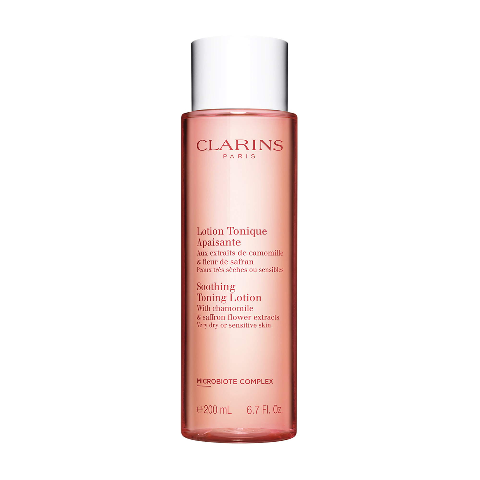 Заспокійливий тонізувальний лосьйон для обличчя Clarins Soothing Toning Lotion для дуже сухої та чутливої шкіри, 200 мл