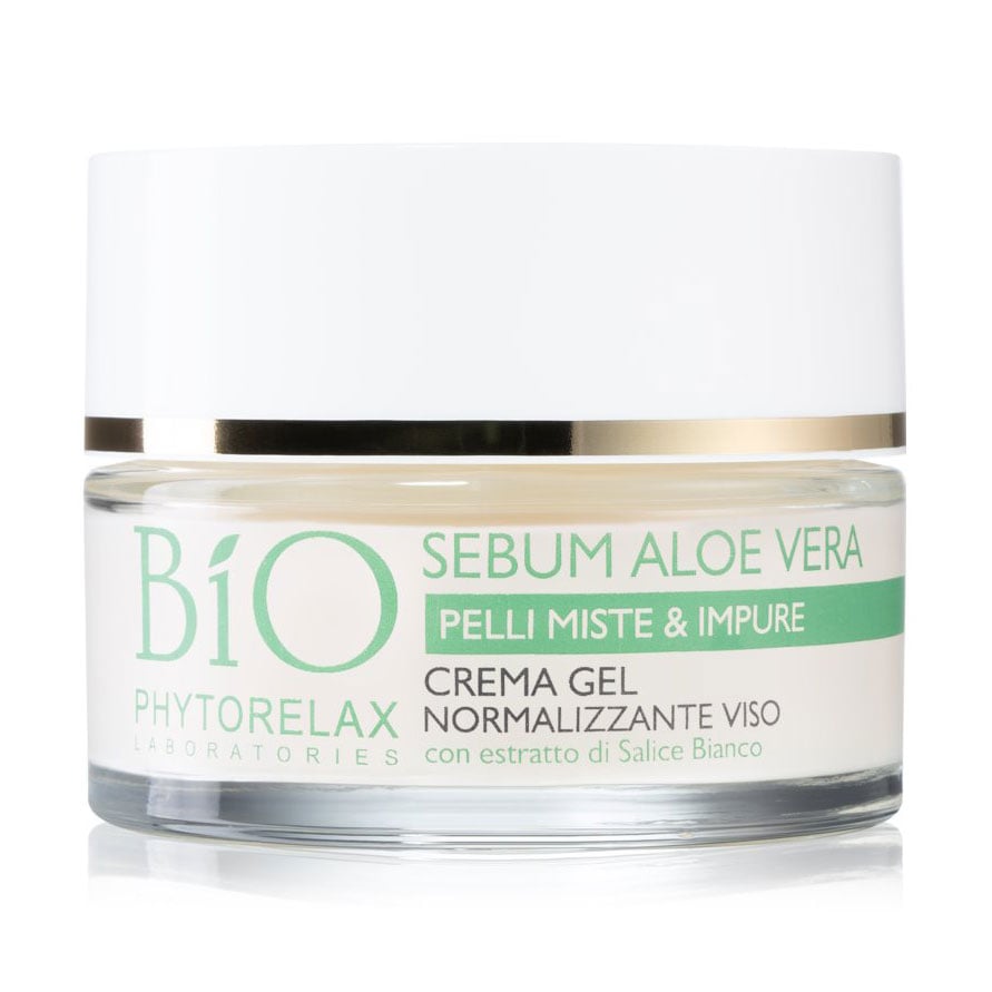 Збалансований крем-гель для обличчя Phytorelax Laboratories Bio Sebum Aloe Vera, 50 мл