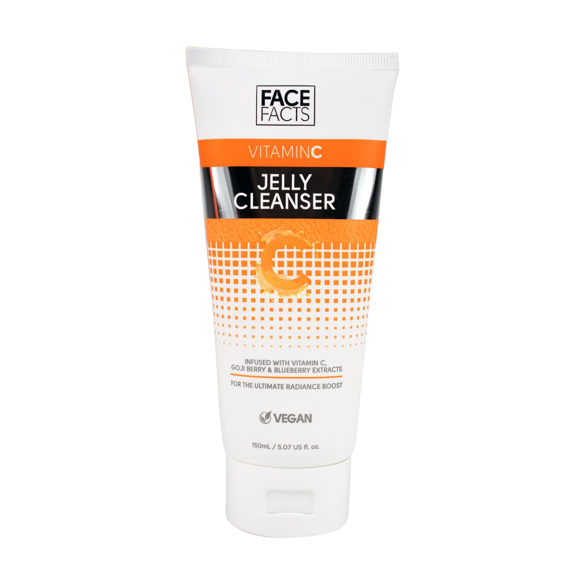 Желе для очищення обличчя Face Facts Vitamin C Jelly Cleanser з вітаміном С, 150 мл