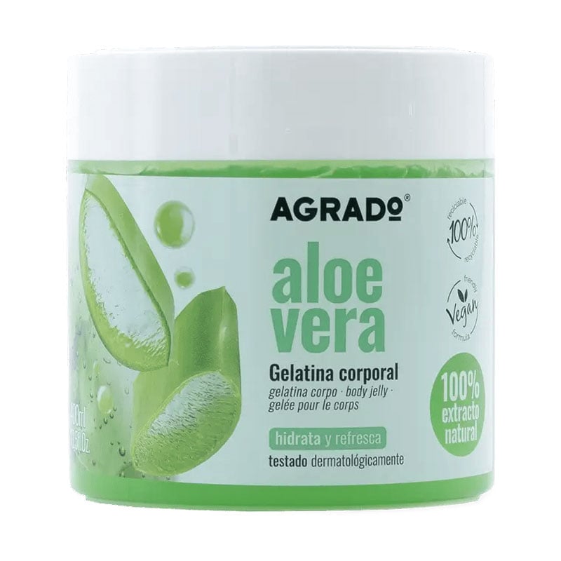 Желе для тіла Agrado Aloe Vera Body Jelly, 400 мл