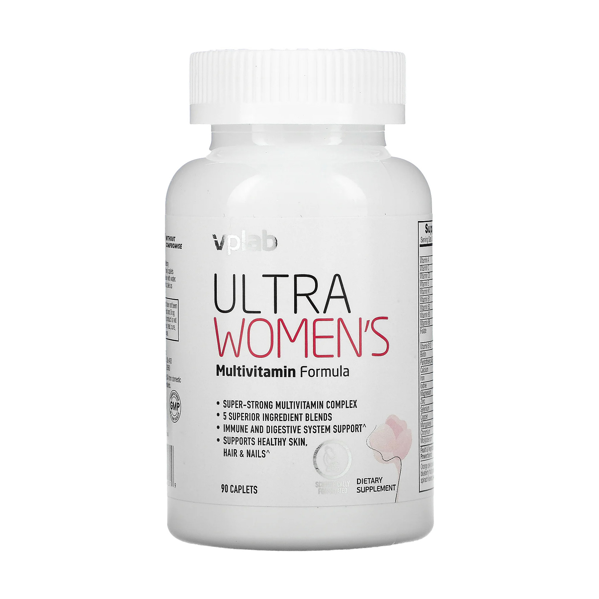 Жіночі мультивітаміни VPLab Ultra Women's Multivitamin Formula, 90 желатинових капсул