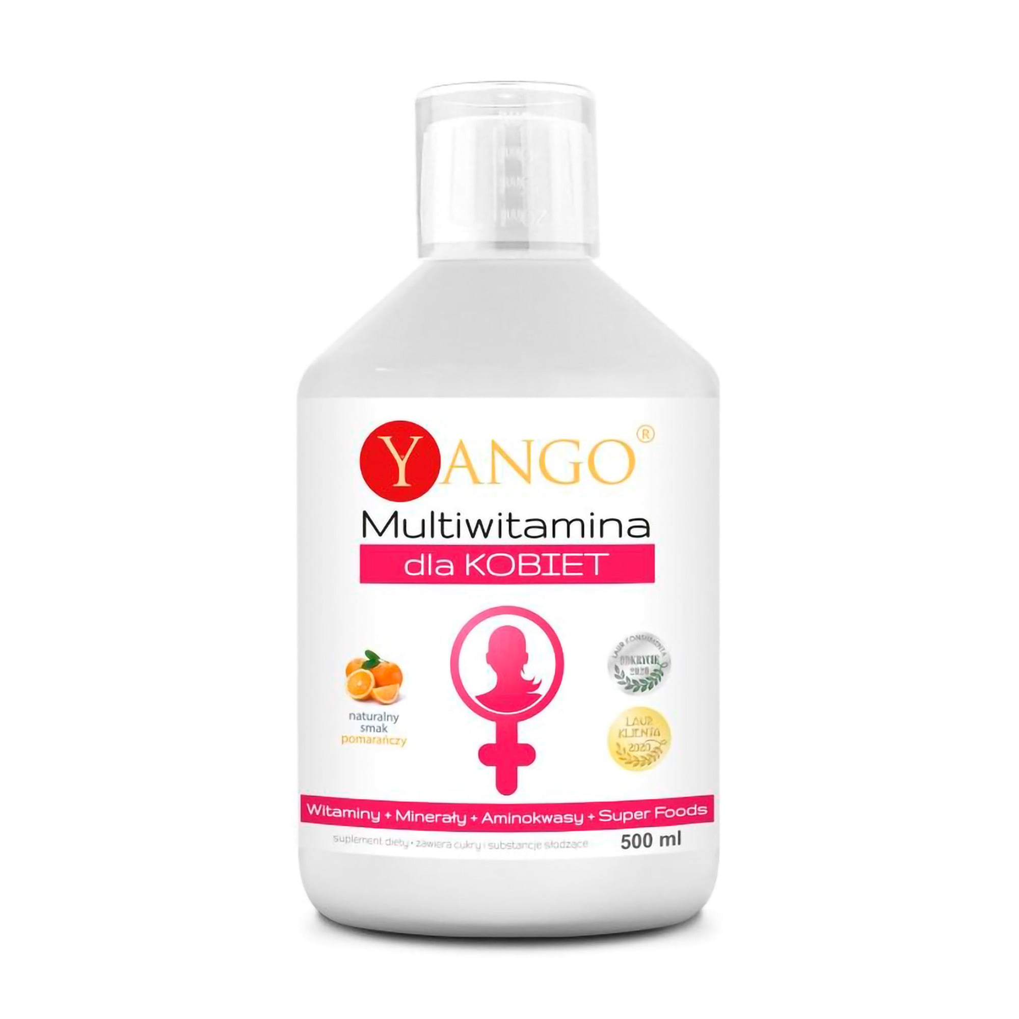 Жіночі мультивітаміни Yango Women's Multivitamin в рідині, 500 мл