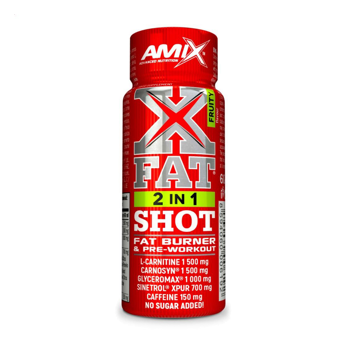 Жироспалювач Amix Nutrition XFat 2in1 Shot Фруктовий, 60 мл
