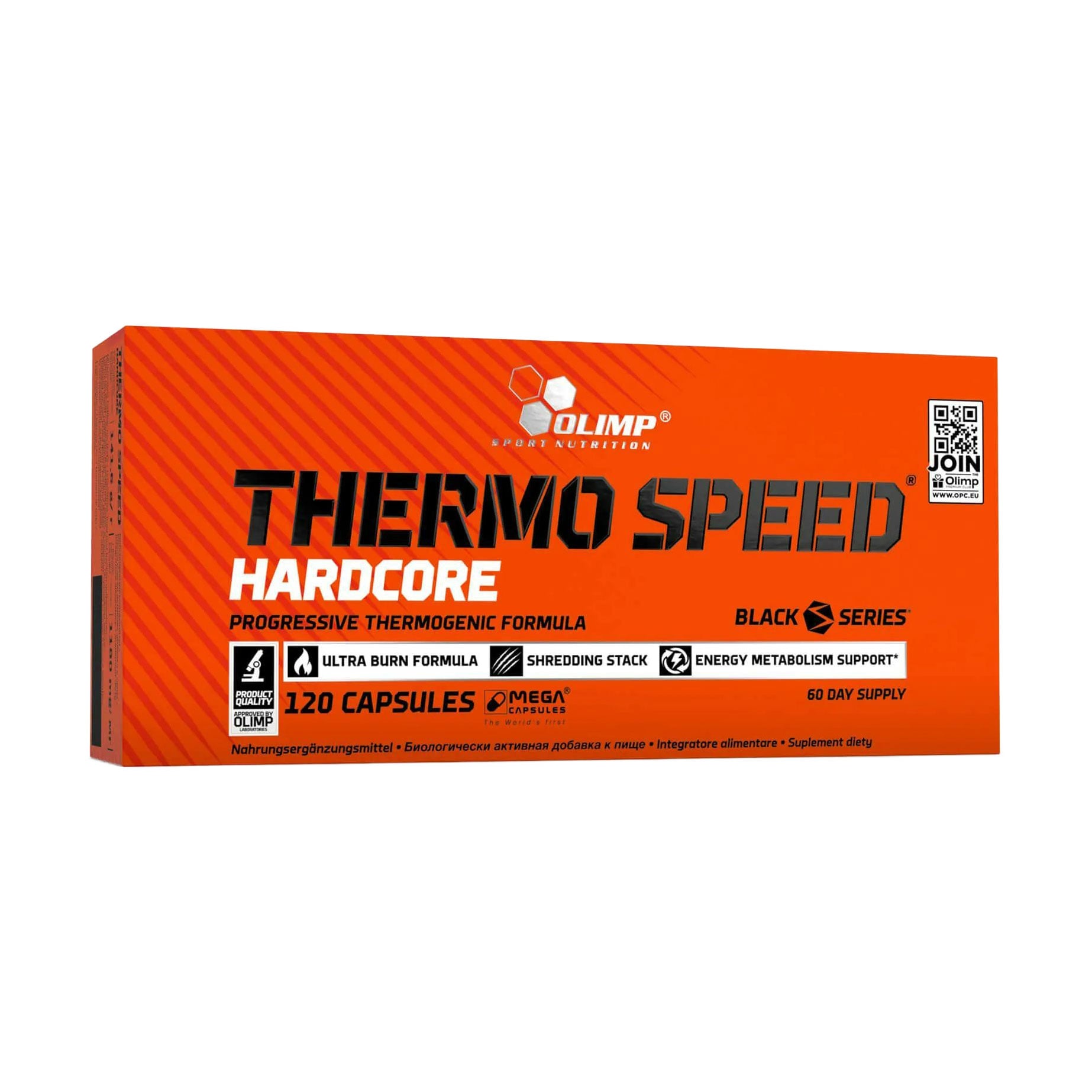 Жироспалювач Olimp Sport Nutrition Thermo Speed Hardcore, 120 капсул