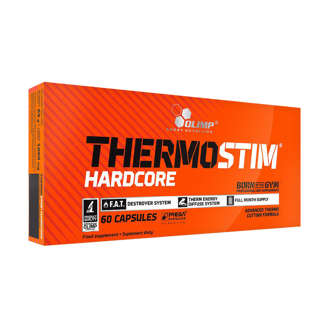 Жироспалювач Olimp Sport Nutrition ThermoStim Hardcore, 60 капсул