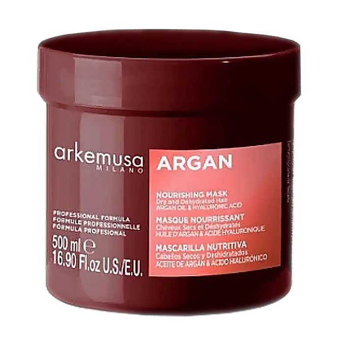 Живильна маска Arkemusa Argan Mask з аргановою олією, для сухого та пошкодженого волосся, 500 мл