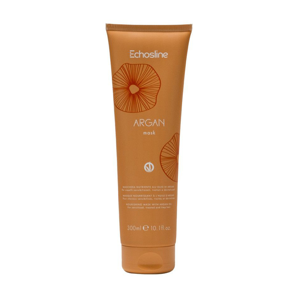 Живильна маска для волосся Echosline Argan Mask з аргановою олією, 300 мл