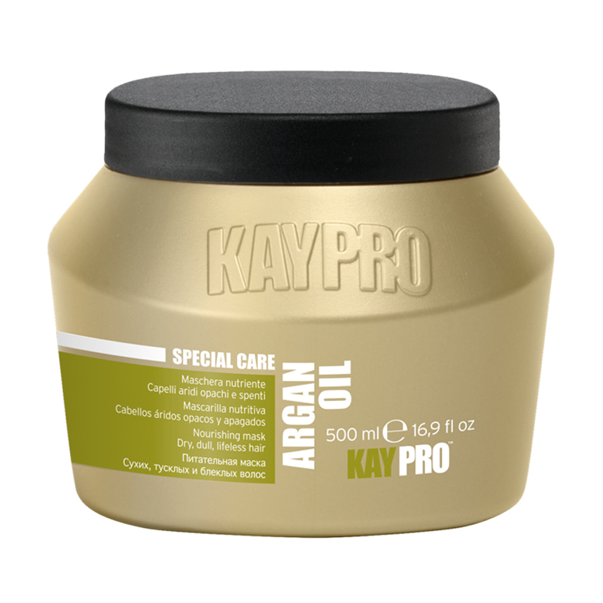 Живильна маска для волосся KayPro Special Care Nourishing Mask з аргановою олією, 500 мл