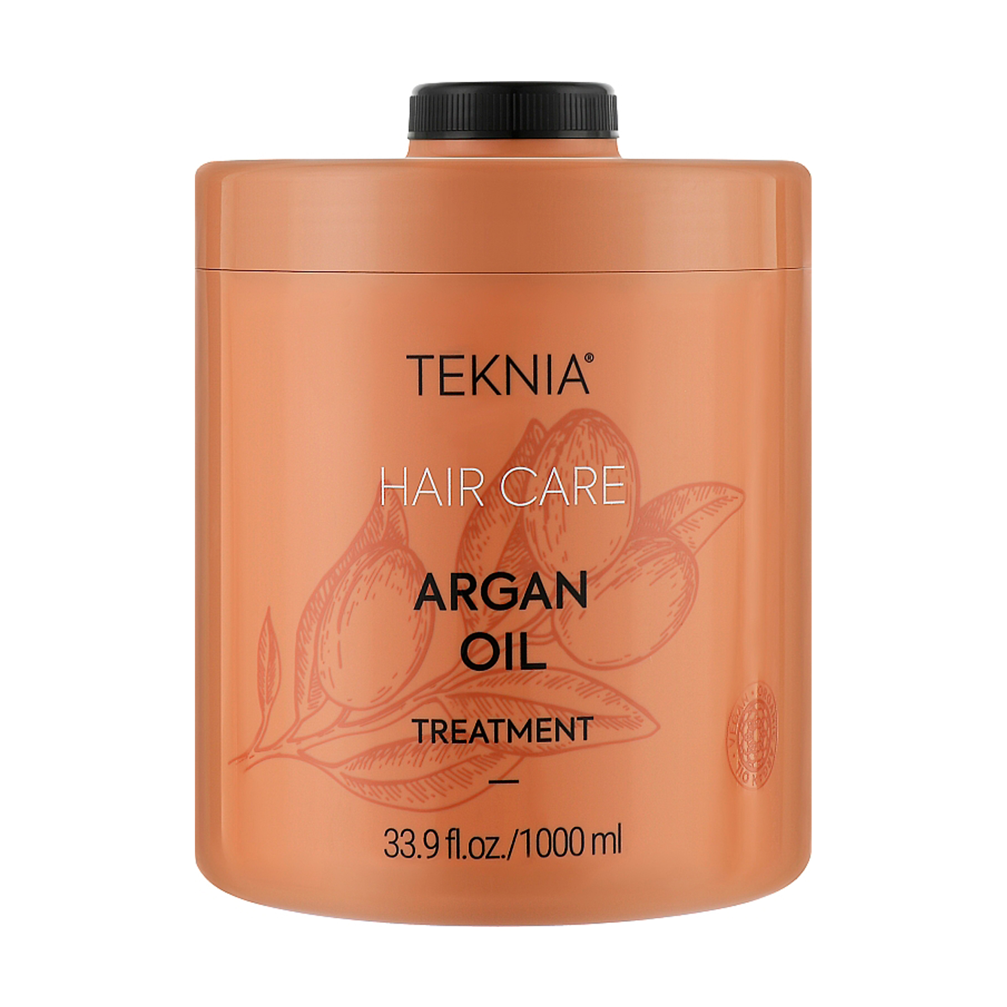 Живильна маска Lakme Teknia Argan Oil Treatment для нормального та сухого волосся, 1 л