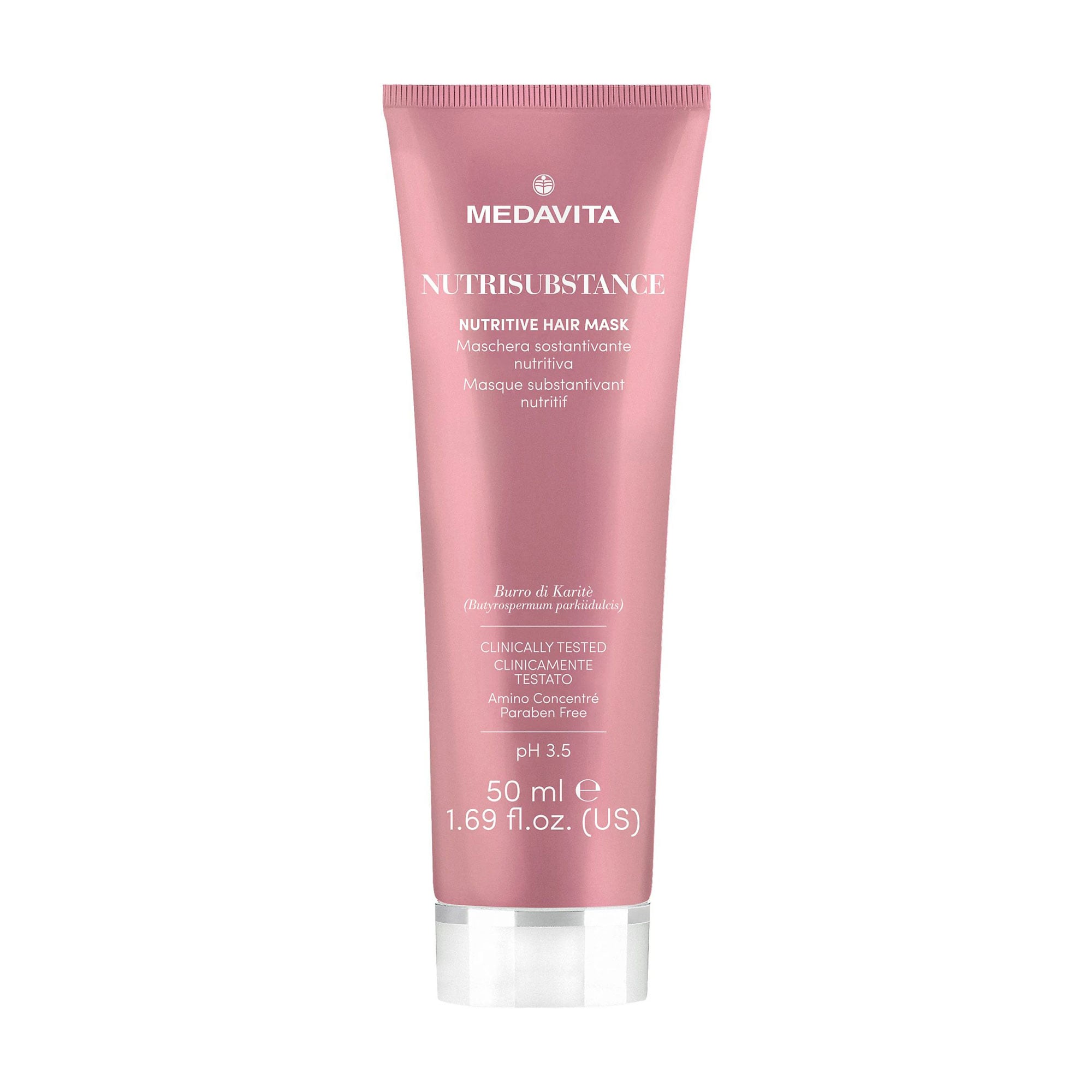 Живильна маска Medavita Nutrisubstance Nutritive Hair Mask для сухого волосся, 50 мл