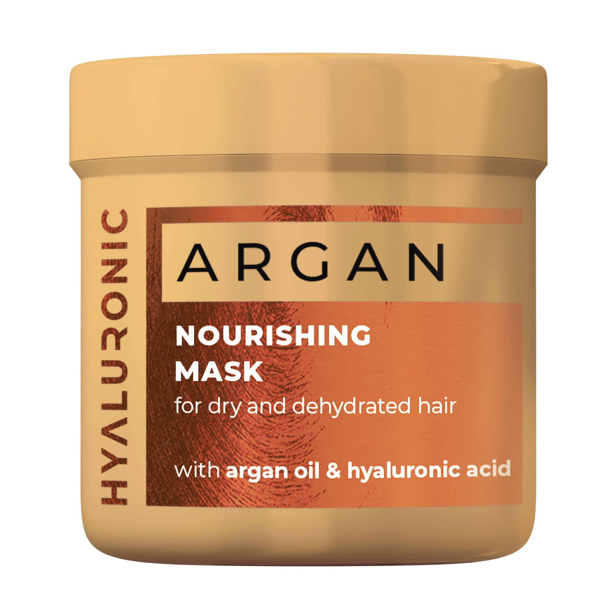 Живильна маска Unic Hyaluronic Argan Nourishing Mask для сухого та зневодненого волосся, 500 мл
