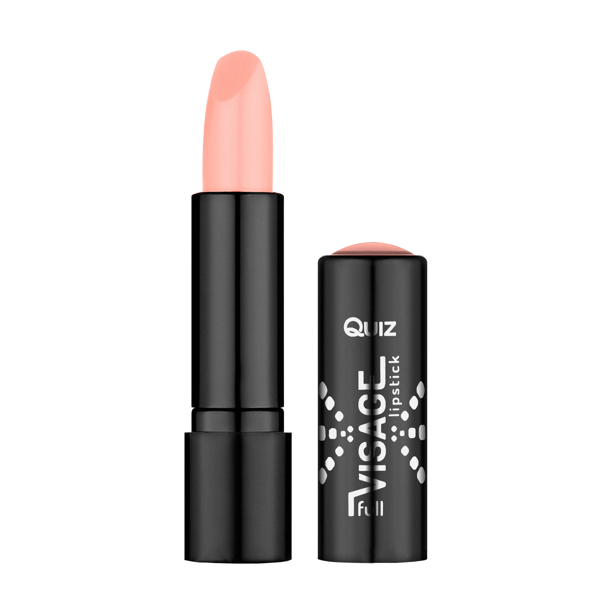 Живильна помада для губ з вітаміном Е Quiz Cosmetics Full Visage Lipstick 06 Magnetic Nude, 4.2 г
