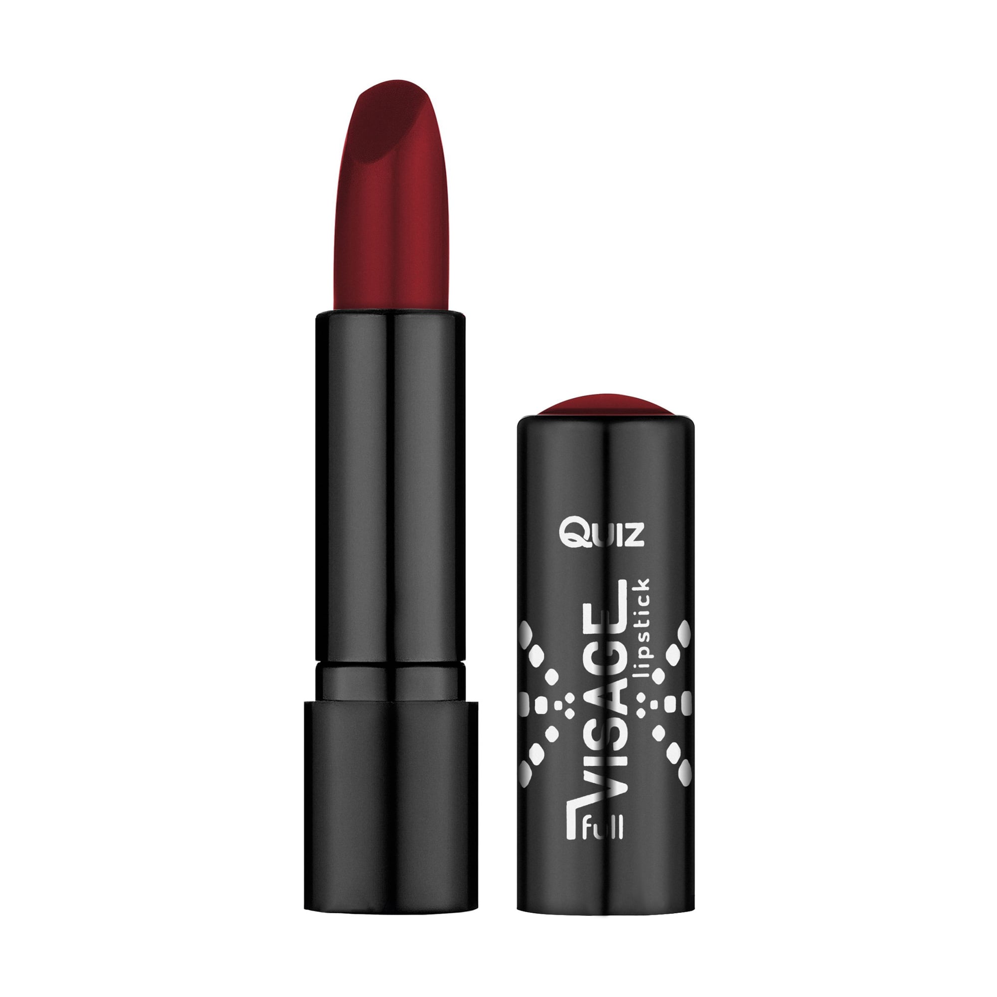Живильна помада для губ з вітаміном Е Quiz Cosmetics Full Visage Lipstick 10 Supreme Brown, 4.2 г
