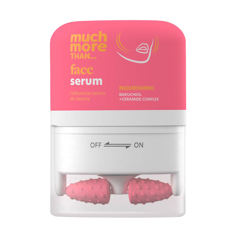 Живильна сироватка для обличчя HiSkin Much More Than Face Serum з масажером, 40 мл
