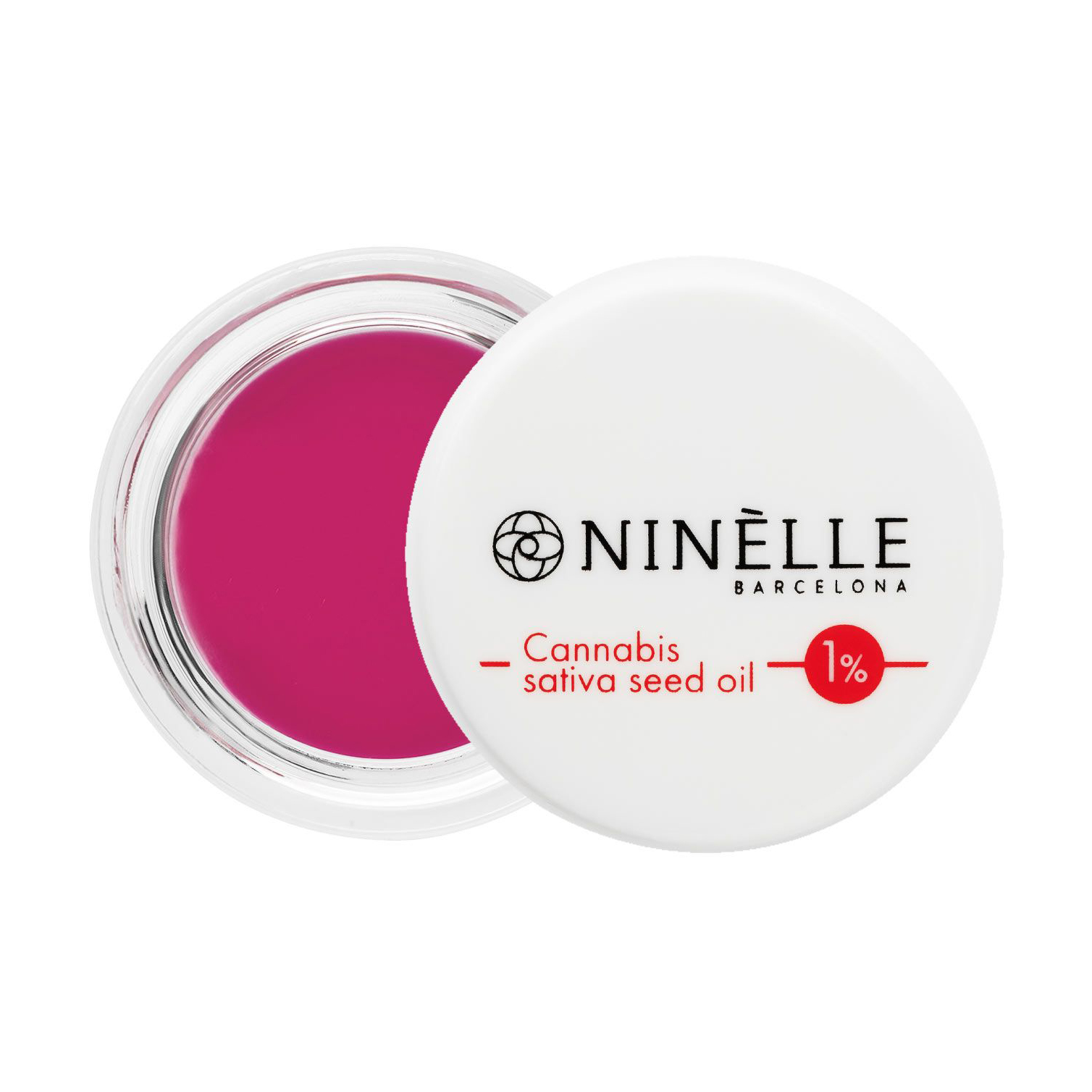 Живильний бальзам для губ Ninelle Nourishing Lip Balm 1%, 121 Малина, 5 г