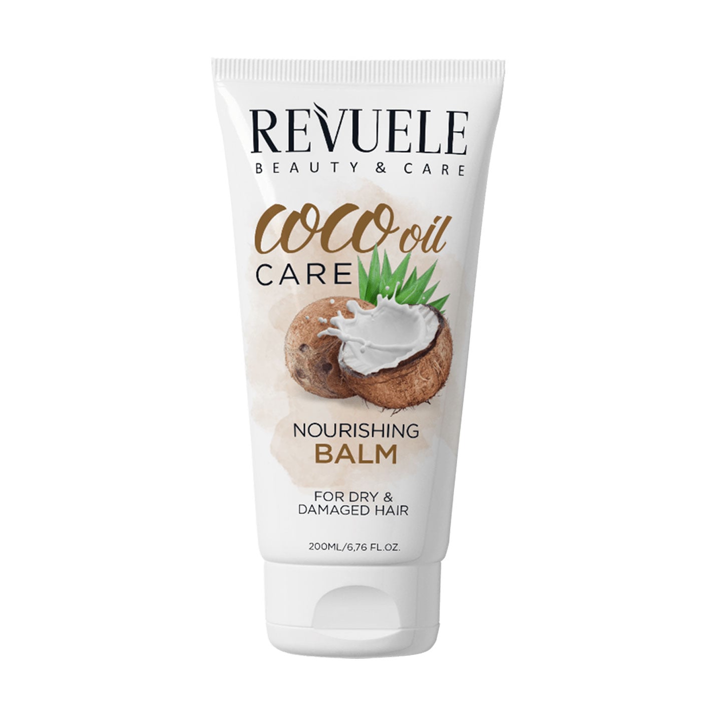 Живильний бальзам Revuele Coco Care Nourishing Balm для сухого та пошкодженого волосся, з кокосовою олією, 200 мл